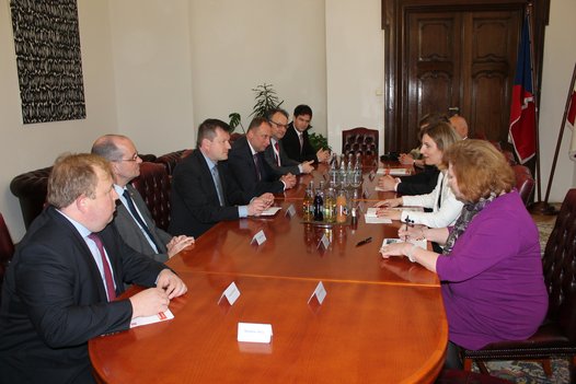 Empfang bei der Brünner Primatorin Dr. Markéta Vaňková