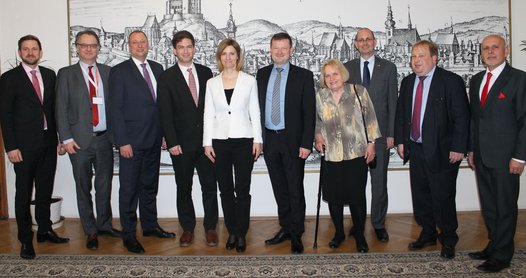 Empfang bei der Brünner Primatorin Dr. Markéta Vaňková